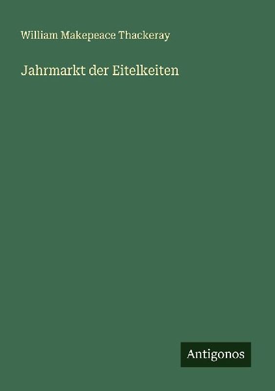 Jahrmarkt der Eitelkeiten