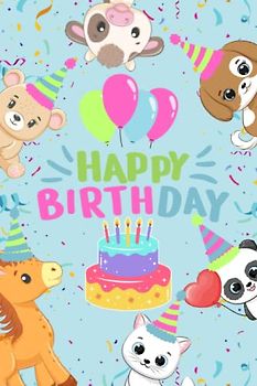 Happy Birthday: Kid's Birthday Activity Book