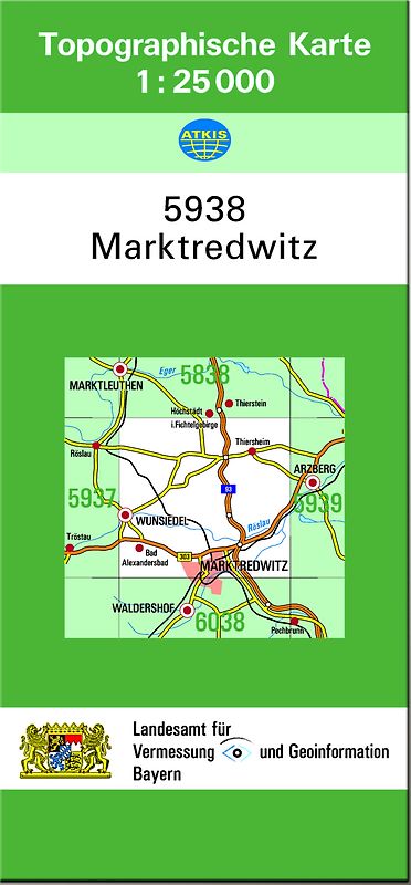 TK25 5938 Marktredwitz