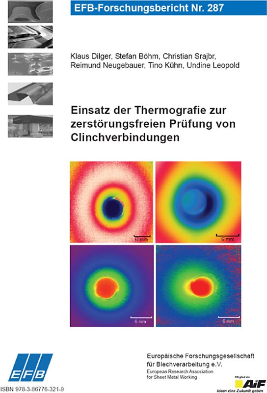 Einsatz der Thermografie zur zerstörungsfreien Prüfung von Clinchverbindungen