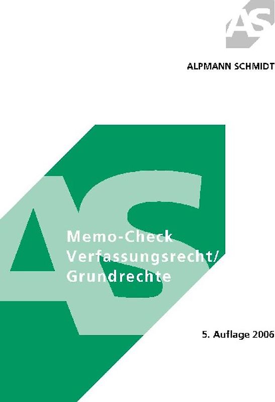 Verfassungsrecht /Grundrechte