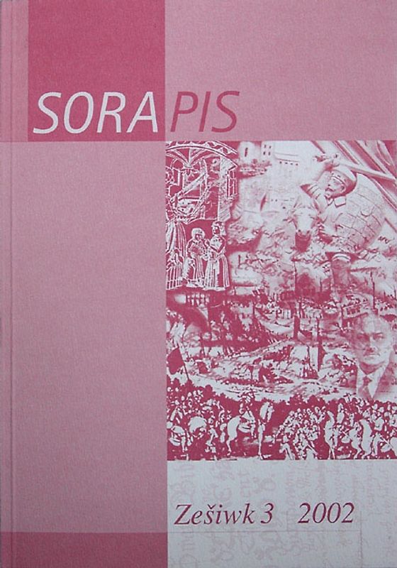 Sorapis. Sorabistische Forschungsbeiträge (in sorbischer Sprache)...