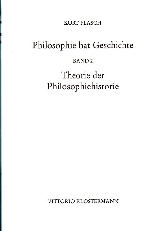 Philosophie hat Geschichte