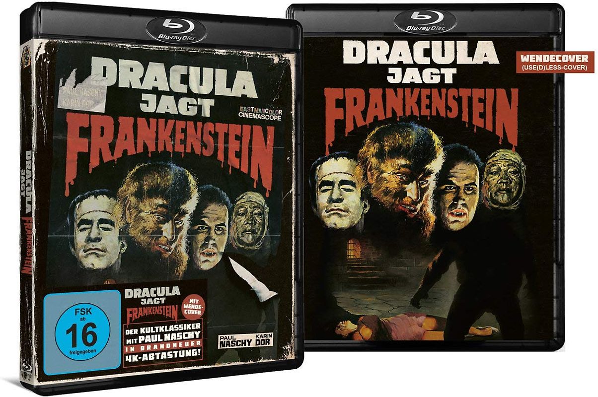 Dracula jagt Frankenstein [Limited Edition] Blu-ray Disc