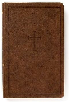 KJV Personal Size Bible, Brown Leathertouch