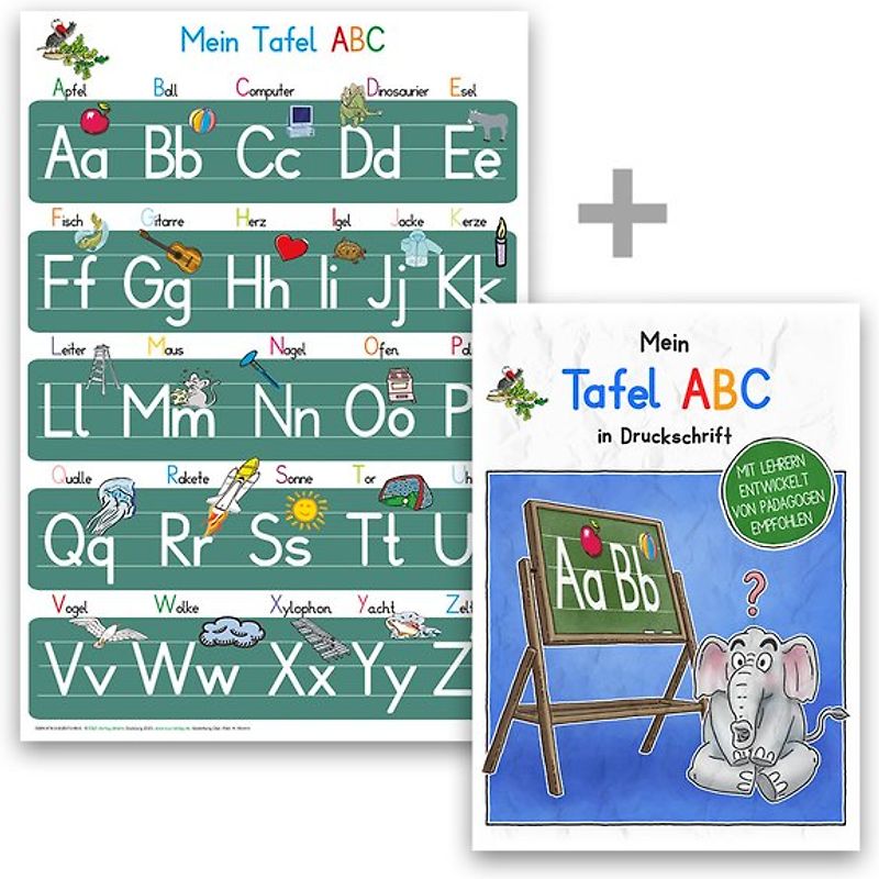 Mein Tafel-ABC in Druckschrift - Set