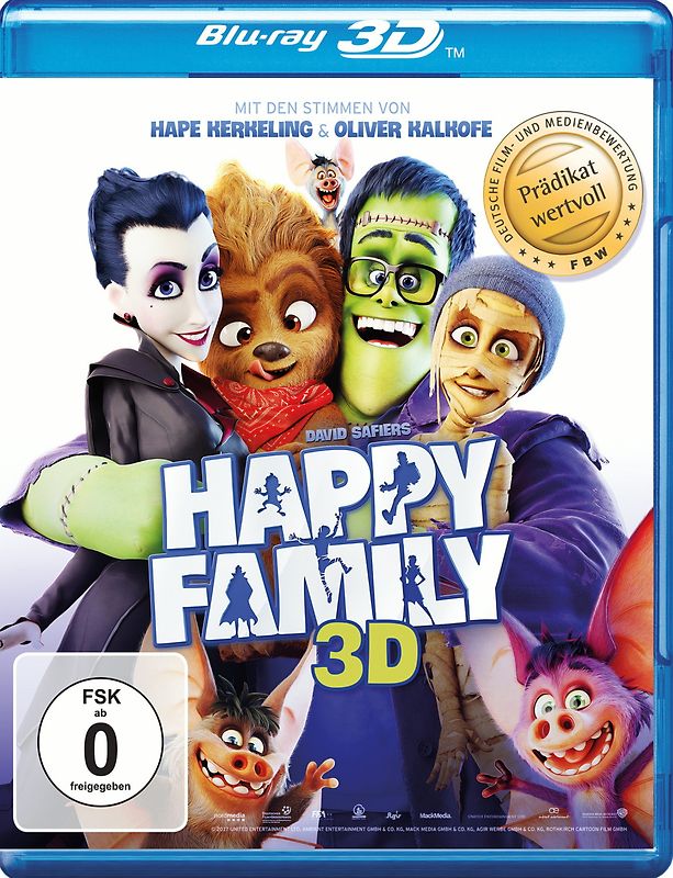 Happy Family 3D 3D Blu-ray Disc