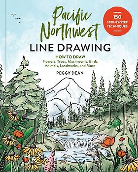 Pacific Northwest Line Drawing
