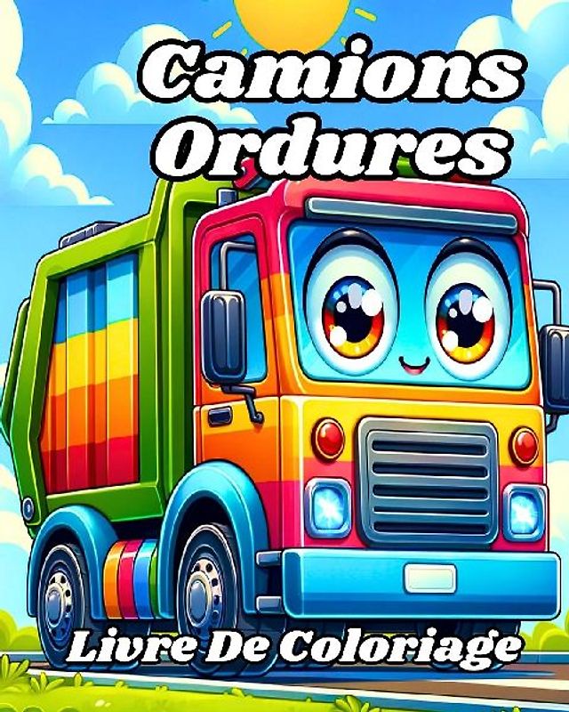 Livre de coloriage des Camions Ordures