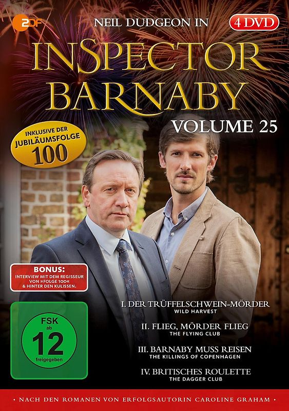 Inspector Barnaby, Vol. 25 (4 Discs) DVD