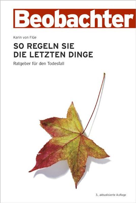 So regeln Sie die letzten Dinge