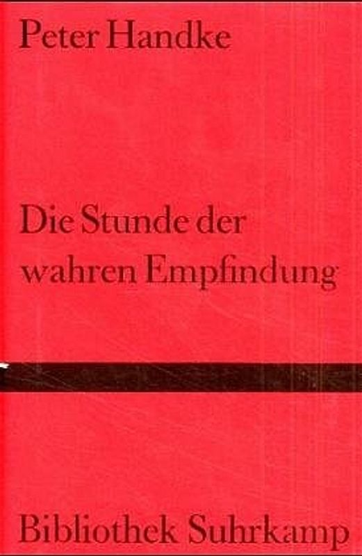 Die Stunde der wahren Empfindung