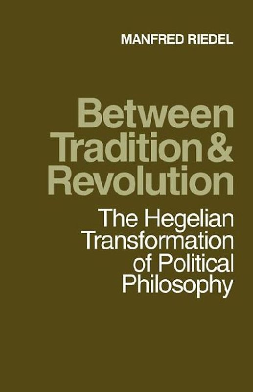 Between Tradition and Revolution