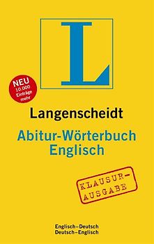 Langenscheidt Abitur-Wörterbuch Englisch