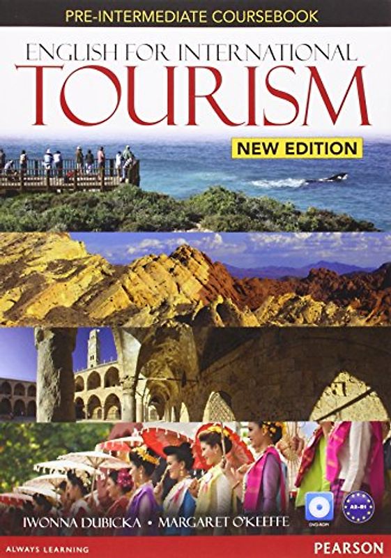 English for International Tourism New Edition Pre-intermediate Coursebook (with DVD-ROM) (English for Tourism) - Dubicka, Iwona