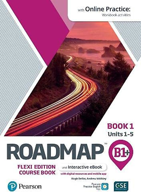 Roadmap B1+ Flexi Edition Roadmap Course Book 1 with eBook and Online Practice Access
