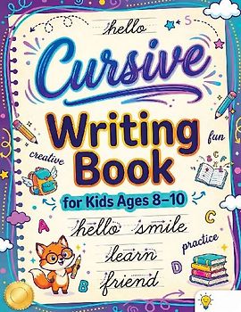 Cursive Writing Books for Kids age 8-10