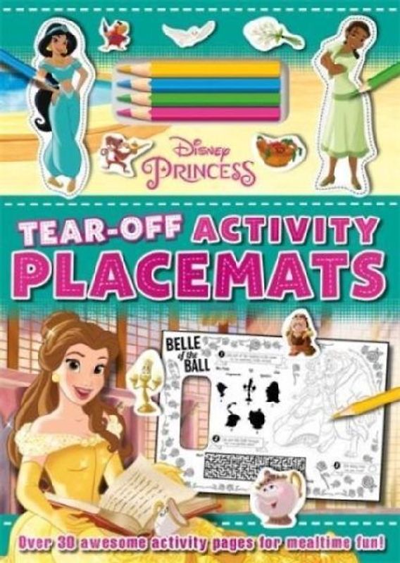 Disney Princess: Tear-Off Activity Placemats
