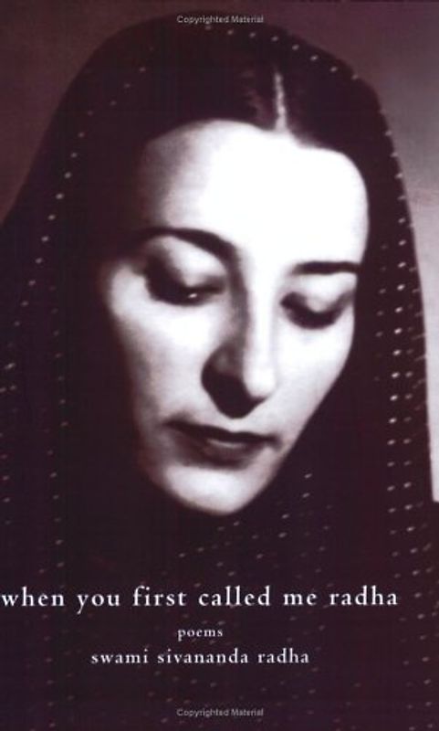 When You First Called Me Radha: Poems: With Free CD