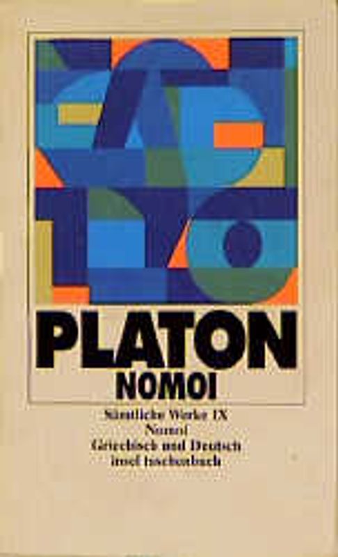 Sämtliche Werke. Griech. /Dt. Griechischer Text nach der letztgültigen... / Sämtliche Werke in zehn Bänden. Griechisch und deutsch (it 1401–1410 in Kassette)