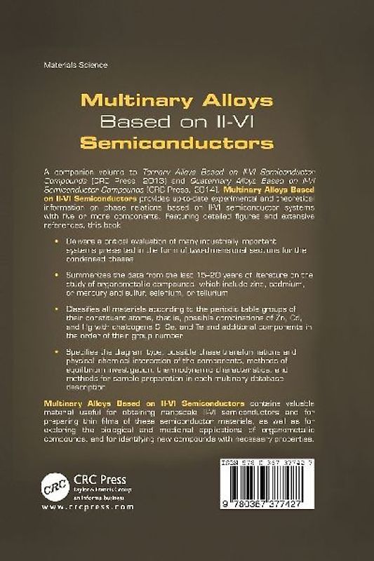 Multinary Alloys Based on II-VI Semiconductors