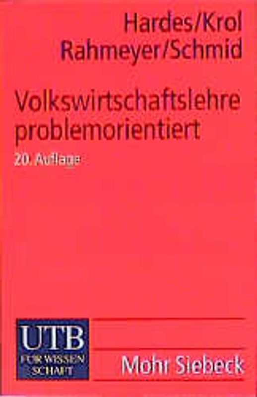 Volkswirtschaftslehre