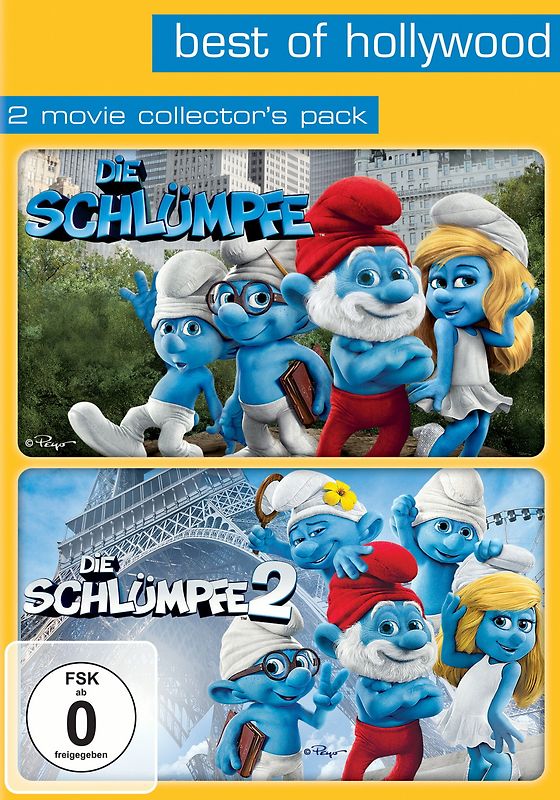 Best of Hollywood - 2 Movie Collector's Pack: Die Schlümpfe / Die Schlümpfe 2 [2 DVDs] DVD