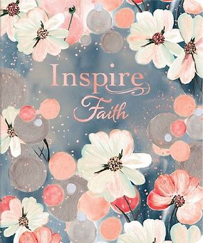 Inspire Faith Bible Nlt, Filament Enabled (Leatherlike, Watercolor Garden)