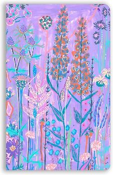 Lucy Innes Williams: Purple Garden House (Soft Touch Journal)