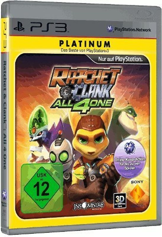 Ratchet & Clank - All 4 One [Platinum] PlayStation 3