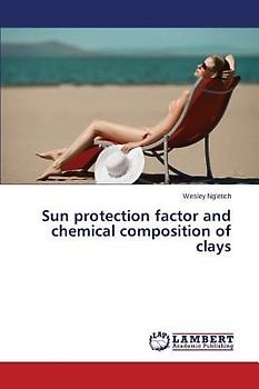 Sun protection factor and chemical composition of clays