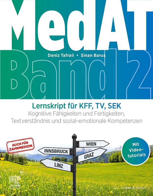 MedAT Lernskript für KFF, TV, SEK (Band 2)