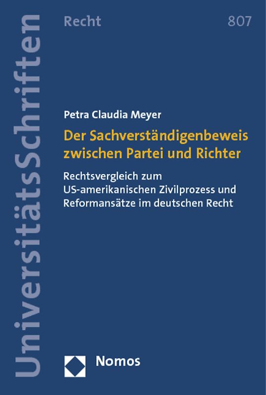Der Sachverständigenbeweis zwischen Partei und Richter