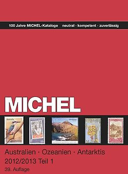 MICHEL-Katalog Australien/Ozeanien/Antarktis 2012/2013 Band 1 A-M (ÜK 7/1) - neu in Farbe