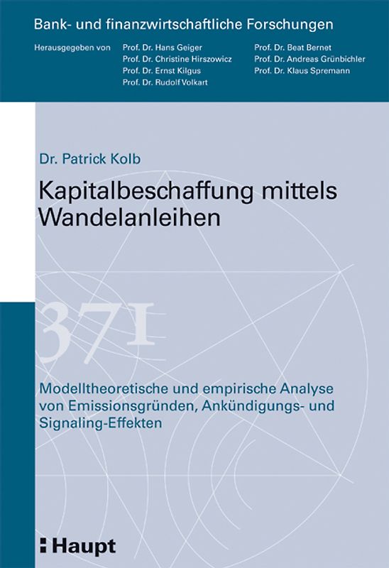 Kapitalbeschaffung mittels Wandelanleihen