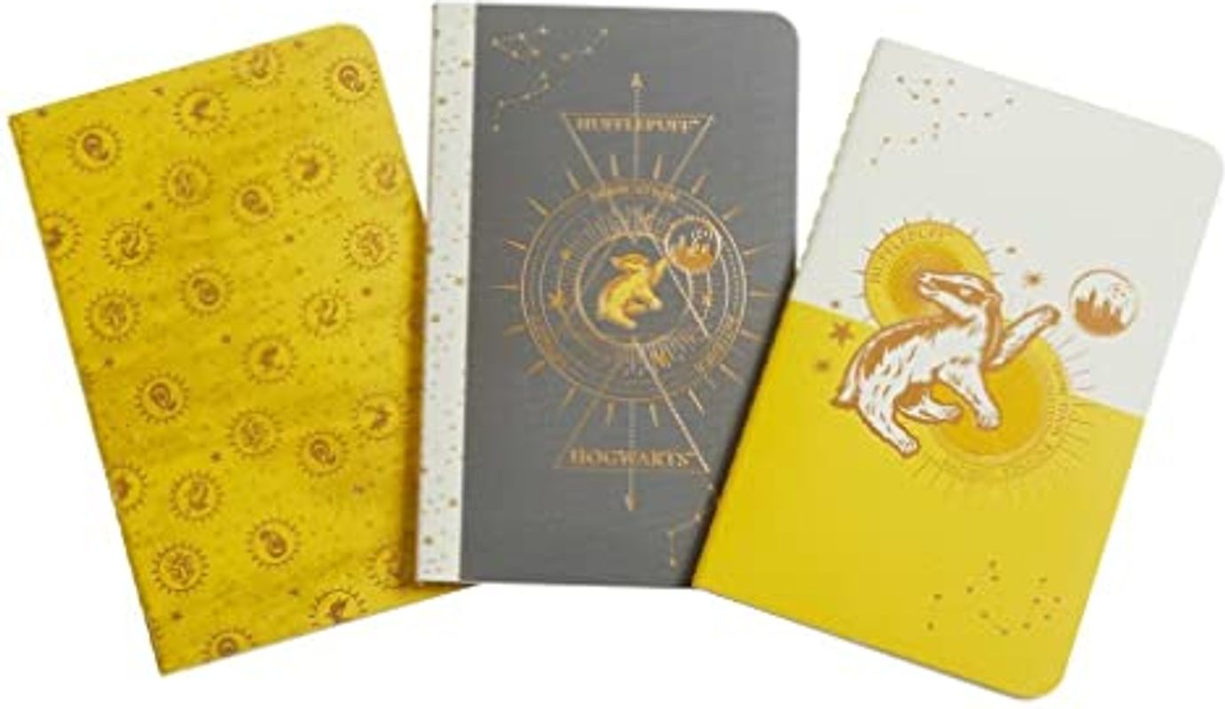 Harry Potter: Hufflepuff Constellation Sewn Pocket Notebook Collection (Harry Potter: Constellation)