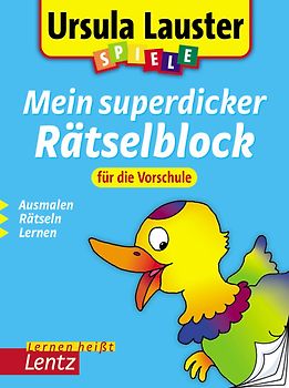 Mein superdicker Rätselblock für die Vorschule