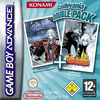 Castlevania Double Pack: Harmony of Dissonance / Aria of Sorrow Nintendo Game Boy Advance