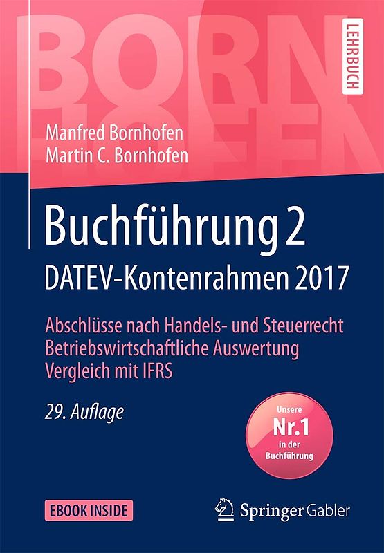 Buchführung 2 DATEV-Kontenrahmen 2017