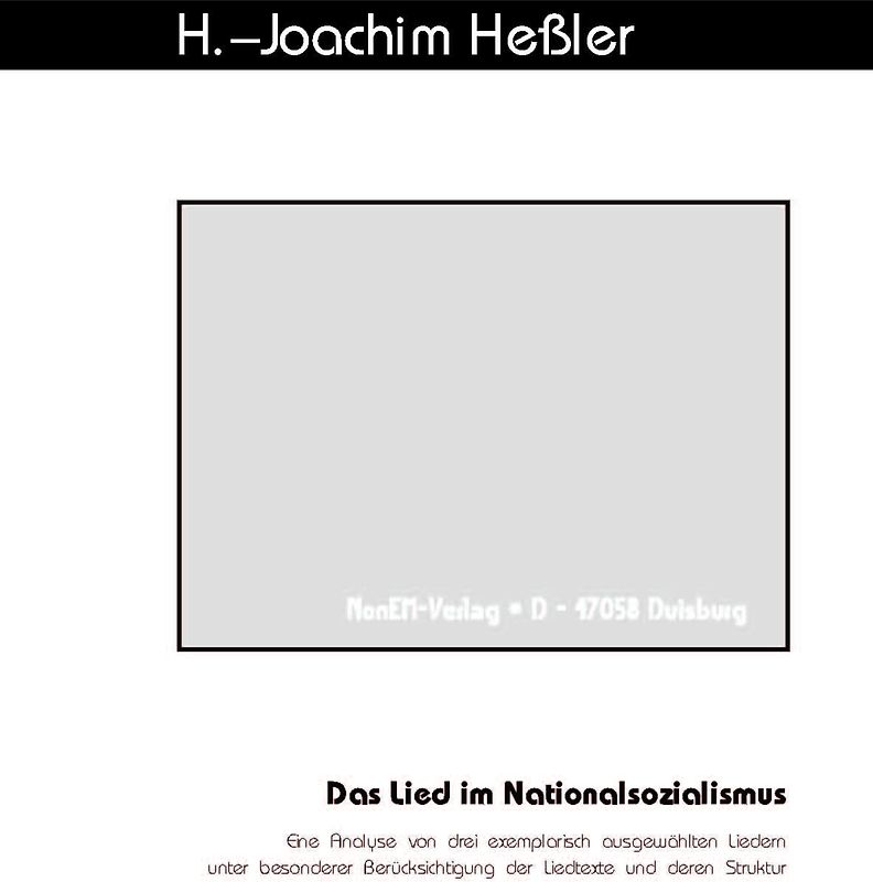 Das Lied im Nationalsozialismus