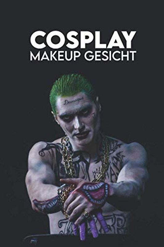 Cosplay Make-up Gesicht: Spezialeffekt Make-up Buch / Spezial FX Make-up Buch / FX Make-up Kit / Cosplay Make-up Kit / Clown Make-up / Spezialeffekt Make-up Anfänger Tätowierung Vertuschungs Make-up