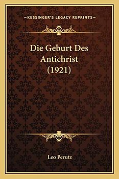Die Geburt Des Antichrist (1921)