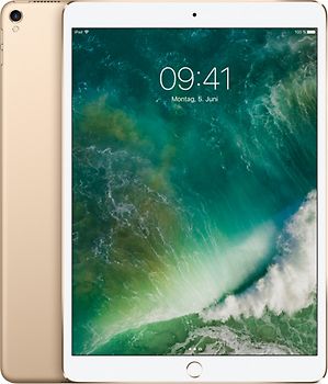 Apple iPad Pro 10,5" 512 Go [Wi-Fi + Cellulaire, modèle 2017] or