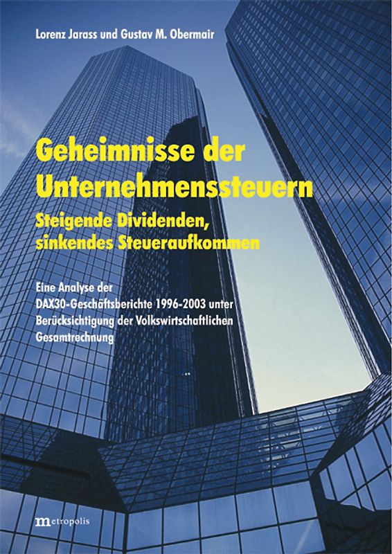 Geheimnisse der Unternehmenssteuern