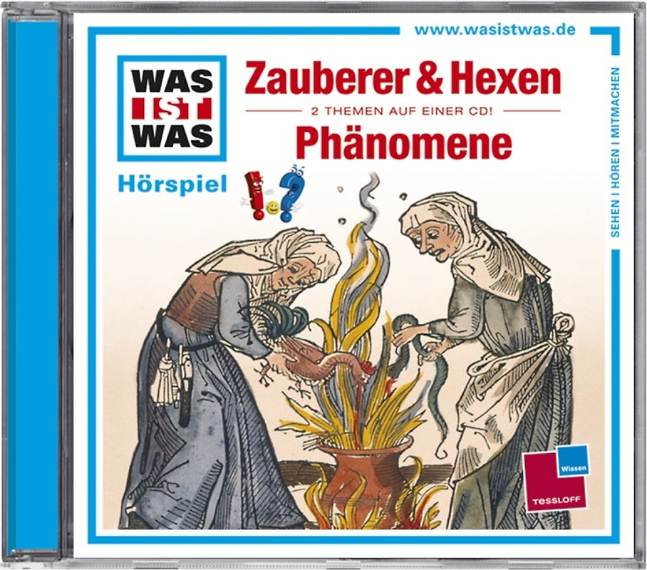 Was ist was Hörspiel-CD: Zauberer & Hexen/ Phänomene