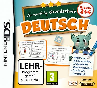 Lernerfolg Grundschule: Deutsch - Klasse 3 + 4 Nintendo DS