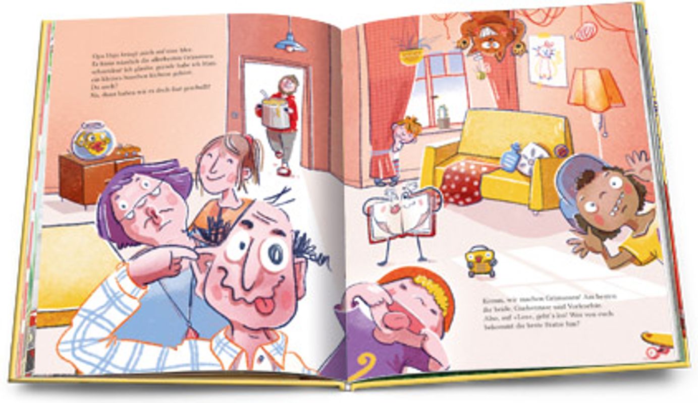 Dieses Buch will Spaß haben. Komm, mach mit!