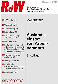 Auslandseinsatz von Arbeitnehmern