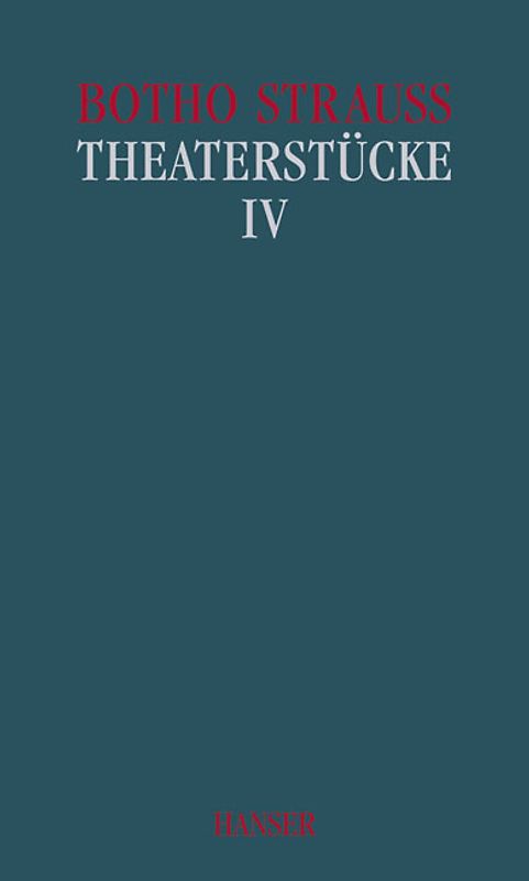Theaterstücke Band IV