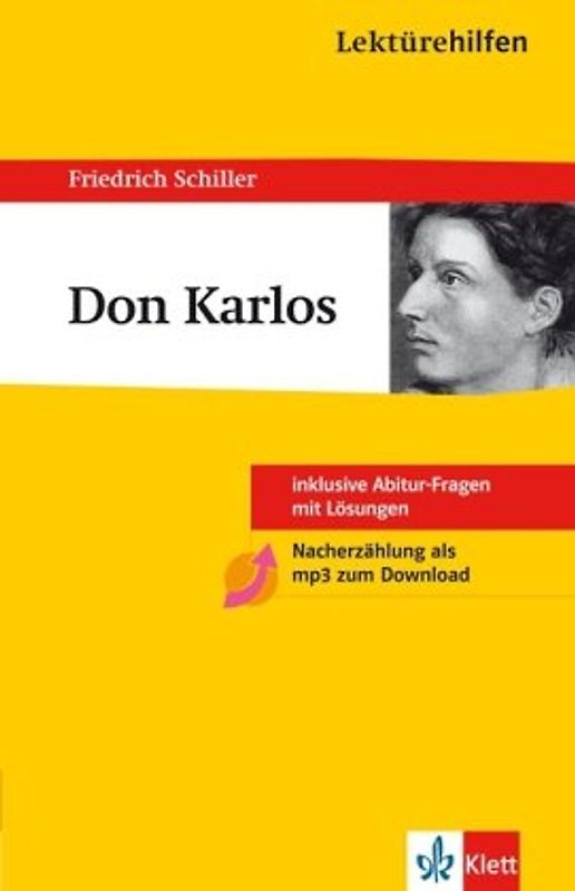 Klett Lektürehilfen Friedrich Schiller, Don Karlos